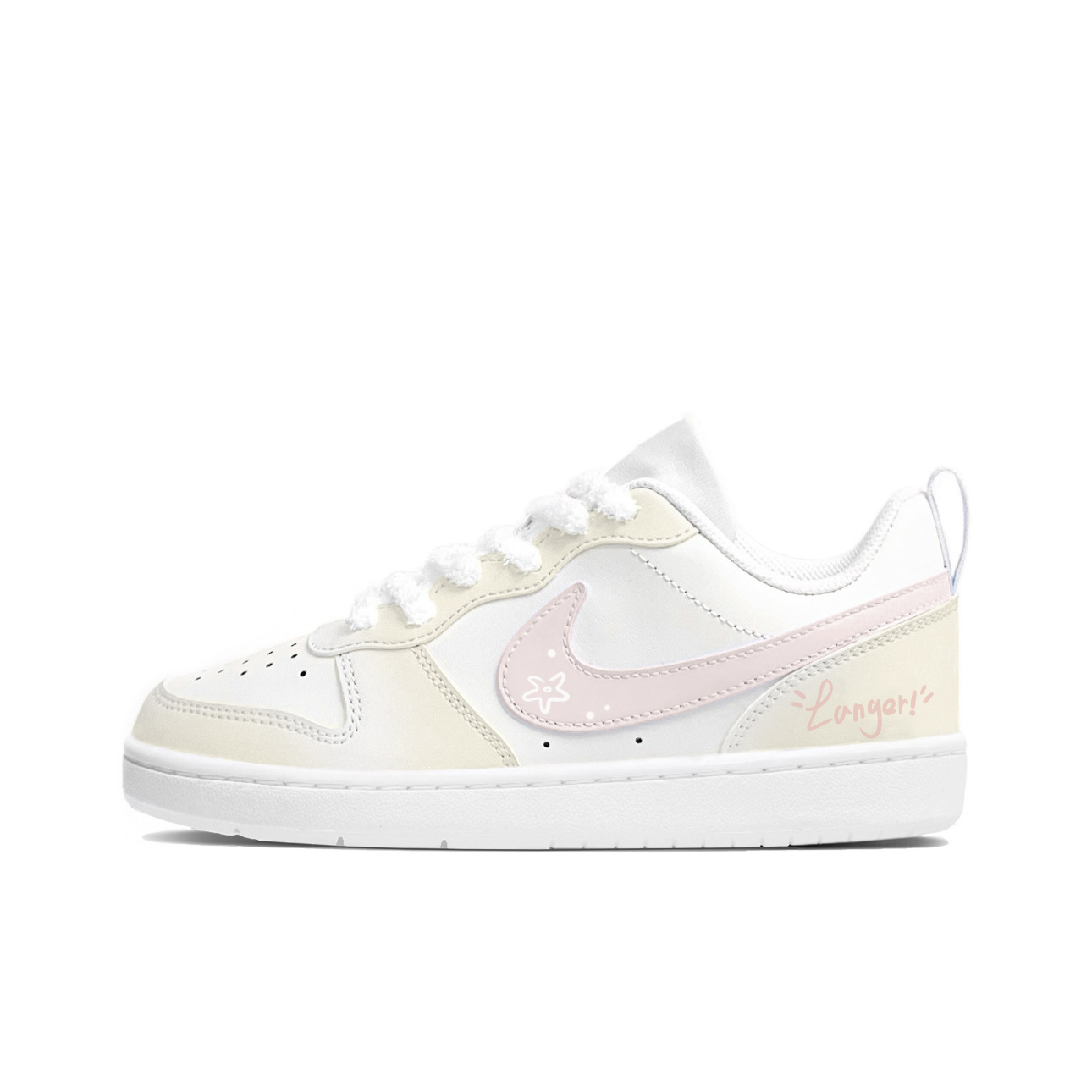 Детские скейтерские кеды Court Borough Nike, желтый