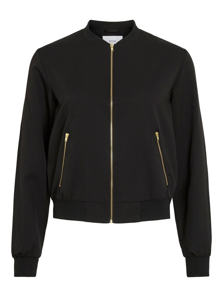 

Vila Куртка-бомбер черного цвета