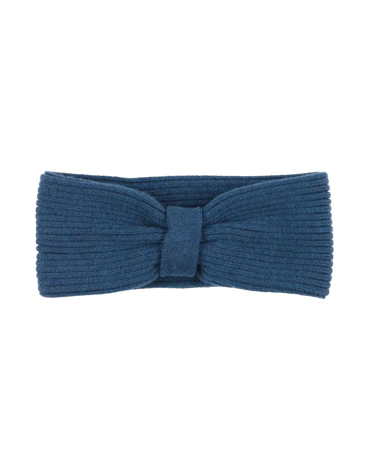 Ободок для волос из кашемира FEDELI Midnight blue