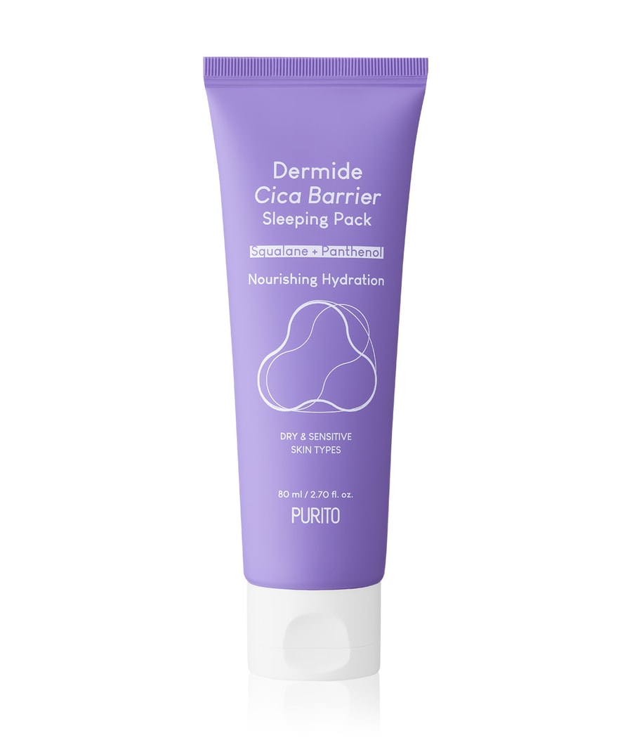 

Ночной крем PURITO Dermide Cica Barrier Sleeping Pack, 80 ml