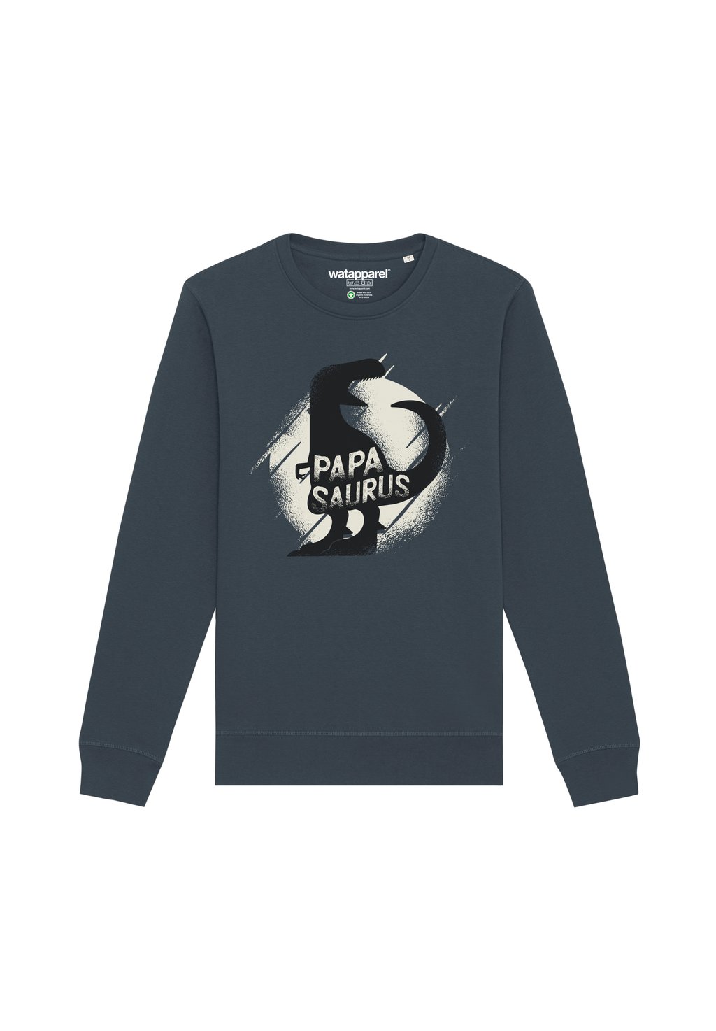 

Толстовка PAPASAURUS watapparel, антрацит
