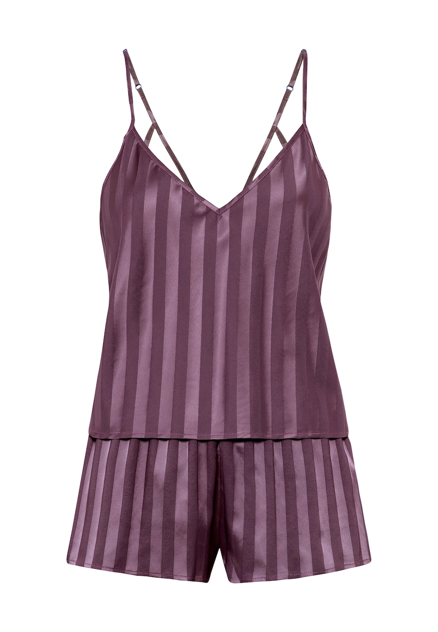 

Пижама LSCN by LASCANA, темно-фиолетовый