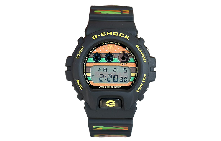 

CASIO Часы Unisex G-SQUAD Series Gray Watch DW-6900BigMac