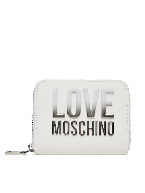 

Маленький женский кошелек JC5732PP0MKD0100 Love Moschino, белый