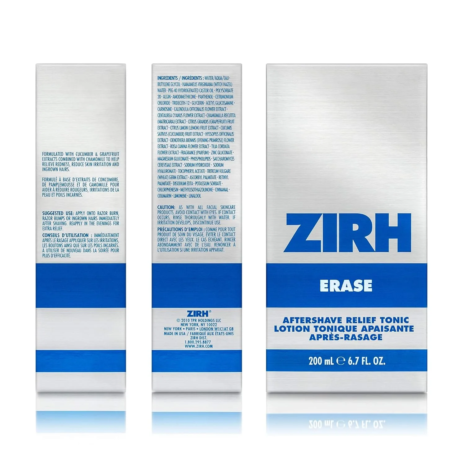 ZIRH Мужской лосьон после бритья ERASE Тоник, 6,7 жидких унций — фото 2