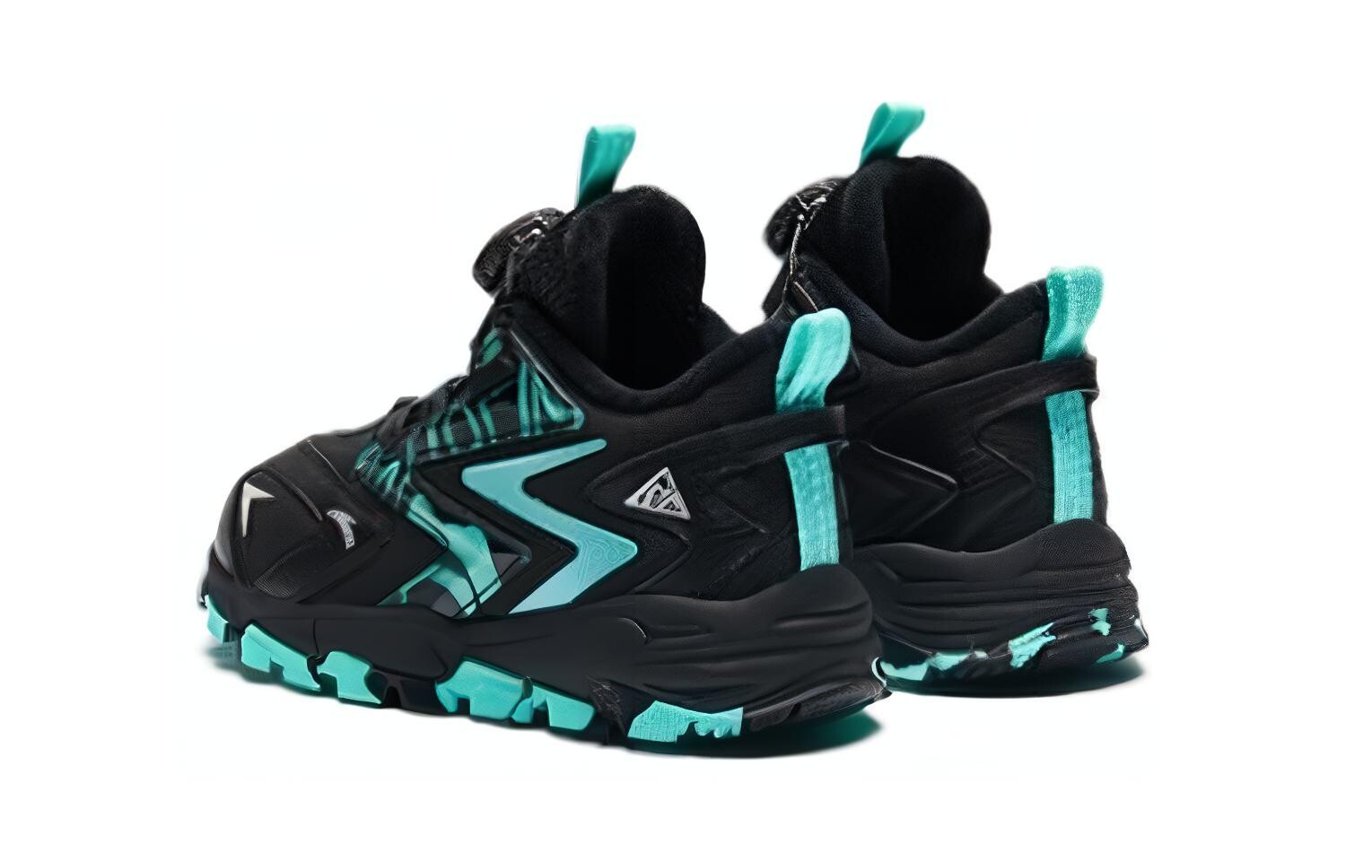 Кроссовки Anta kids Kids Lifestyle Shoes PS Low-top, зеленый — фото 4