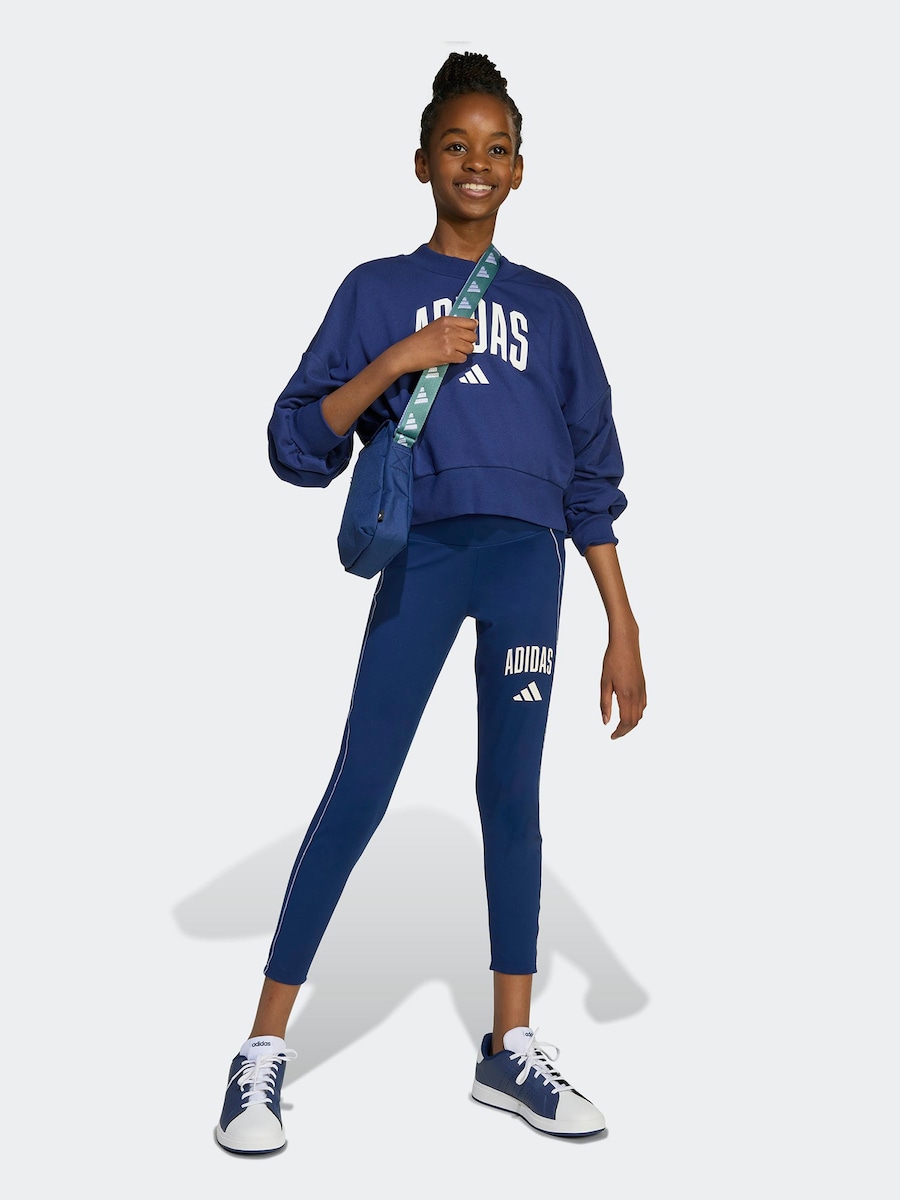 Узкие спортивные брюки ADIDAS SPORTSWEAR, темно-синий — фото 2