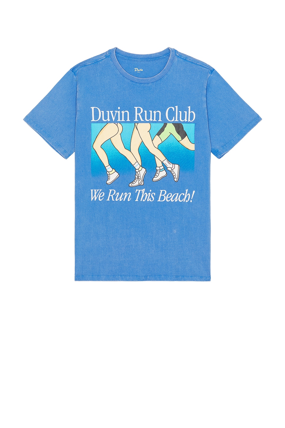

Футболка для бегового клуба Duvin Design, blue