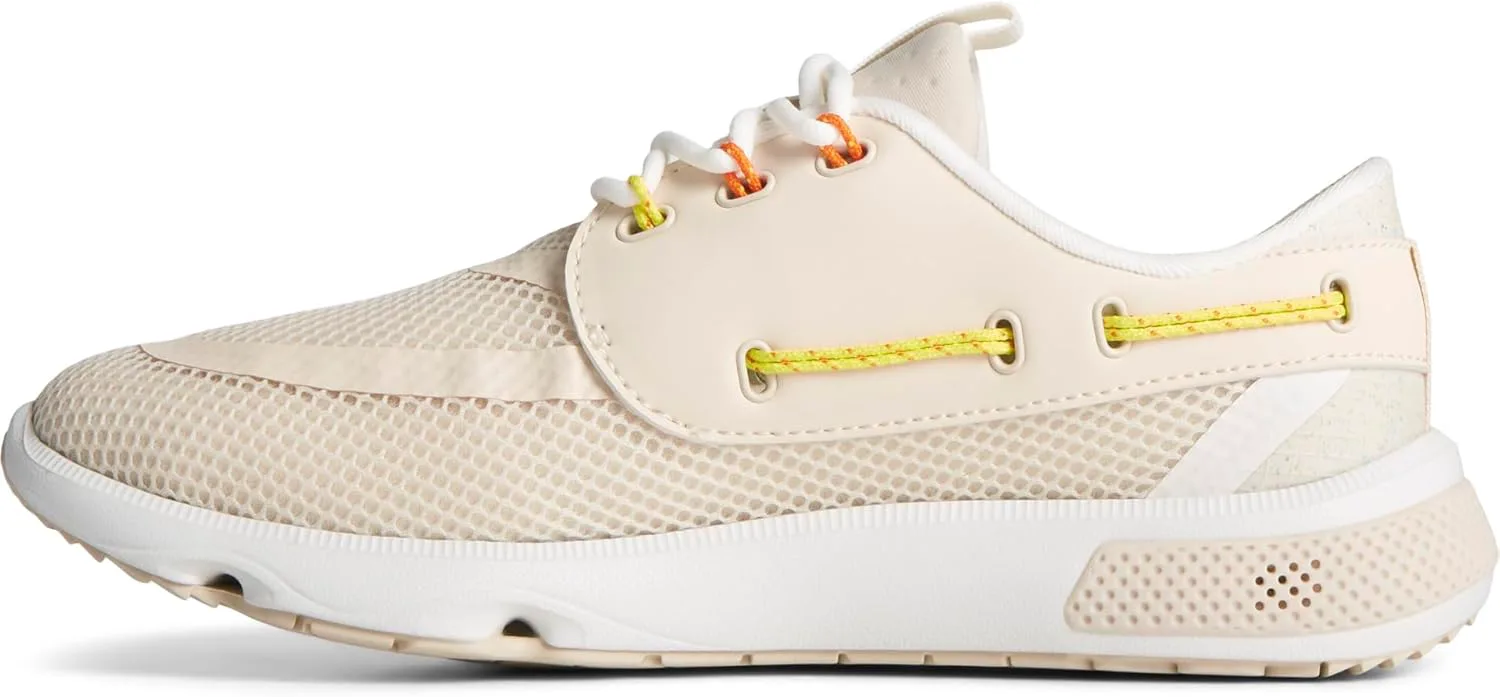 Женские лодочные туфли Sperry Top-Sider 7 Seas 3-Eye, белый — фото 4