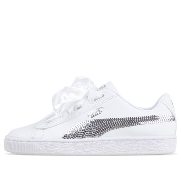 

Кеды Kids PUMA Basket Skate shoes, белый