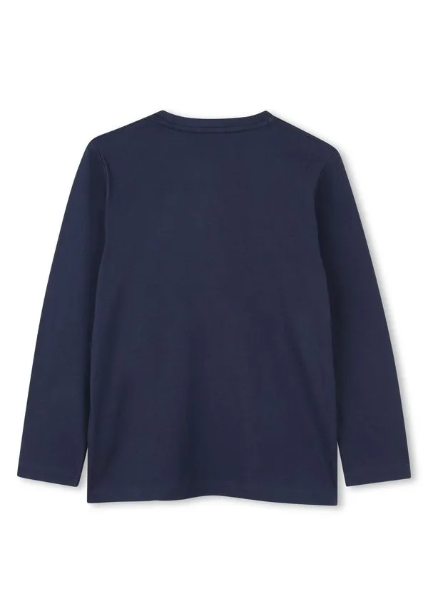 Детская футболка с длинным рукавом Boss Kidswear, Navy — фото 2