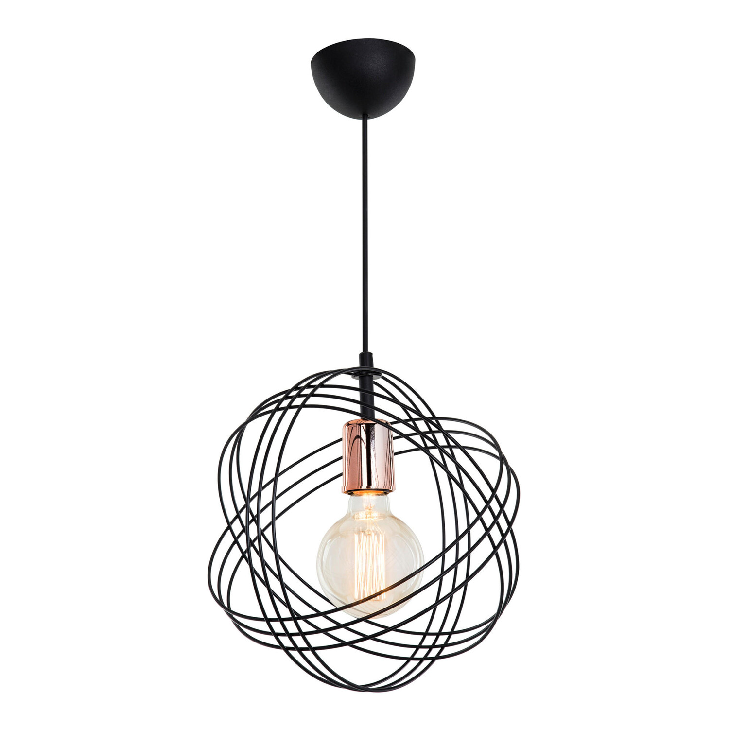 

Подвесной светильник lux.pro, 28x28x75 см, черный