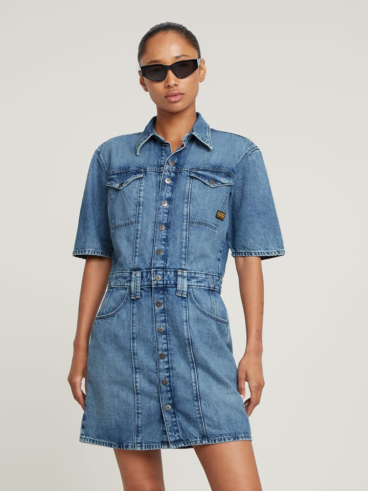 

G-Star Джинсовое платье синего цвета