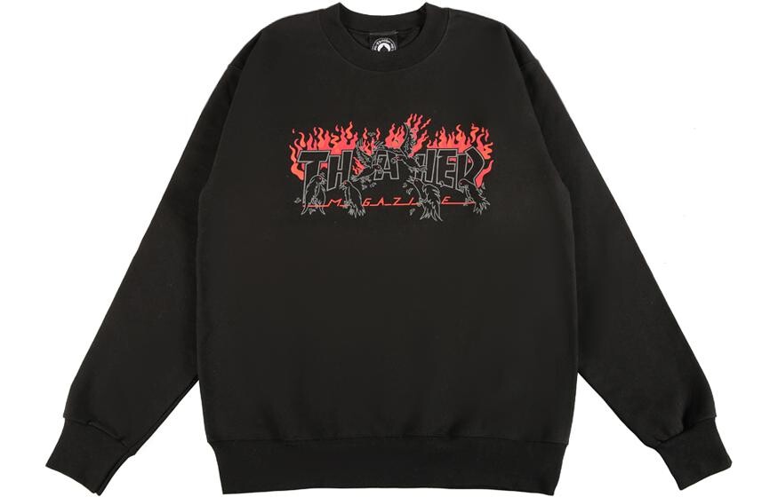 

Толстовка унисекс Thrasher, Черный