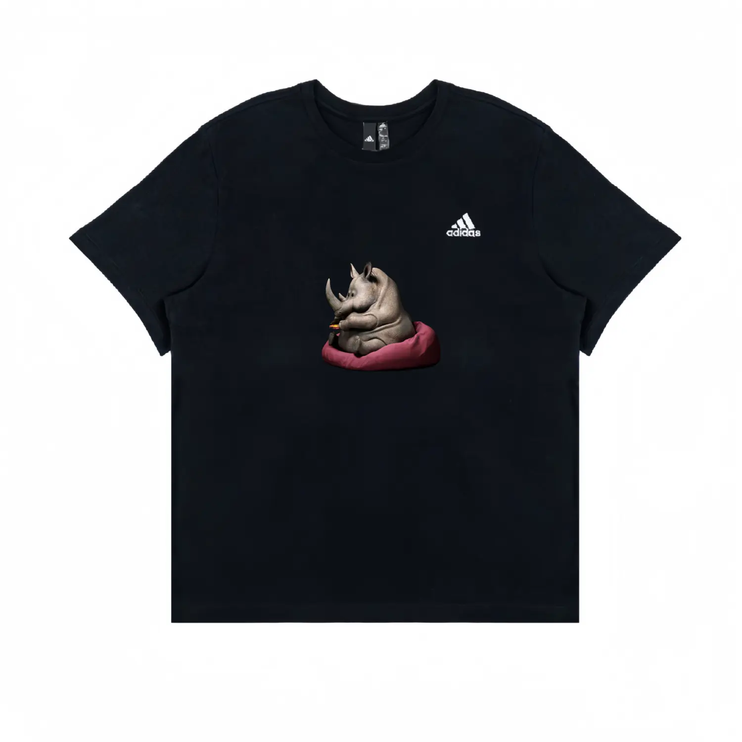 

Футболка Unisex с 3 полосками Adidas, черный