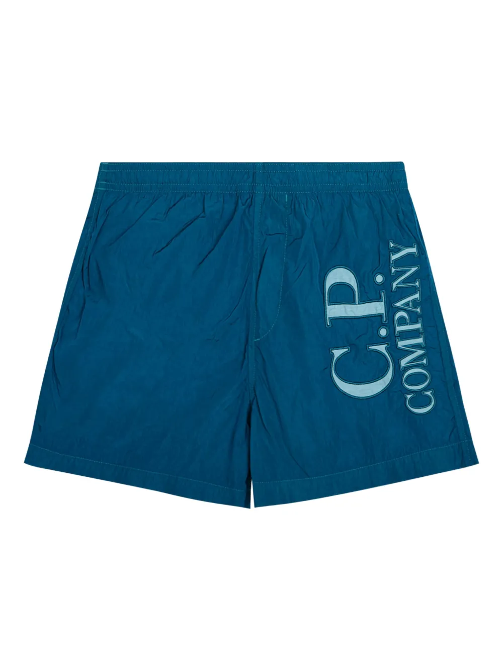 

Плавки-шорты с логотипом C.P. Company Kids, синий
