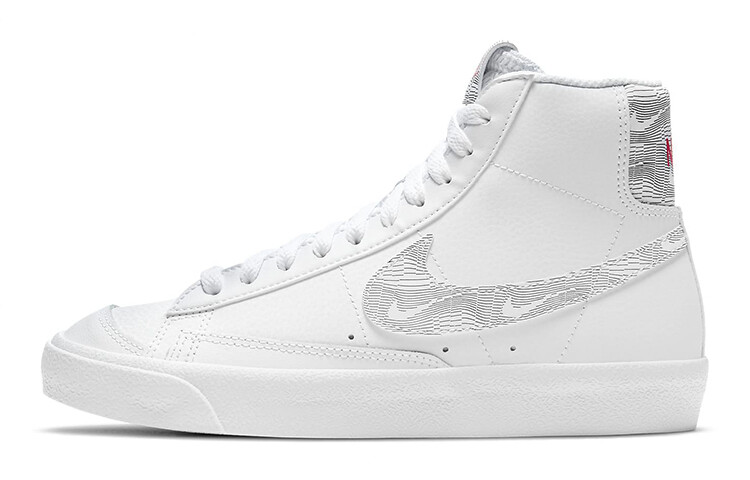 

Кроссовки Nike Blazer Mid 77 White Logo Print GS