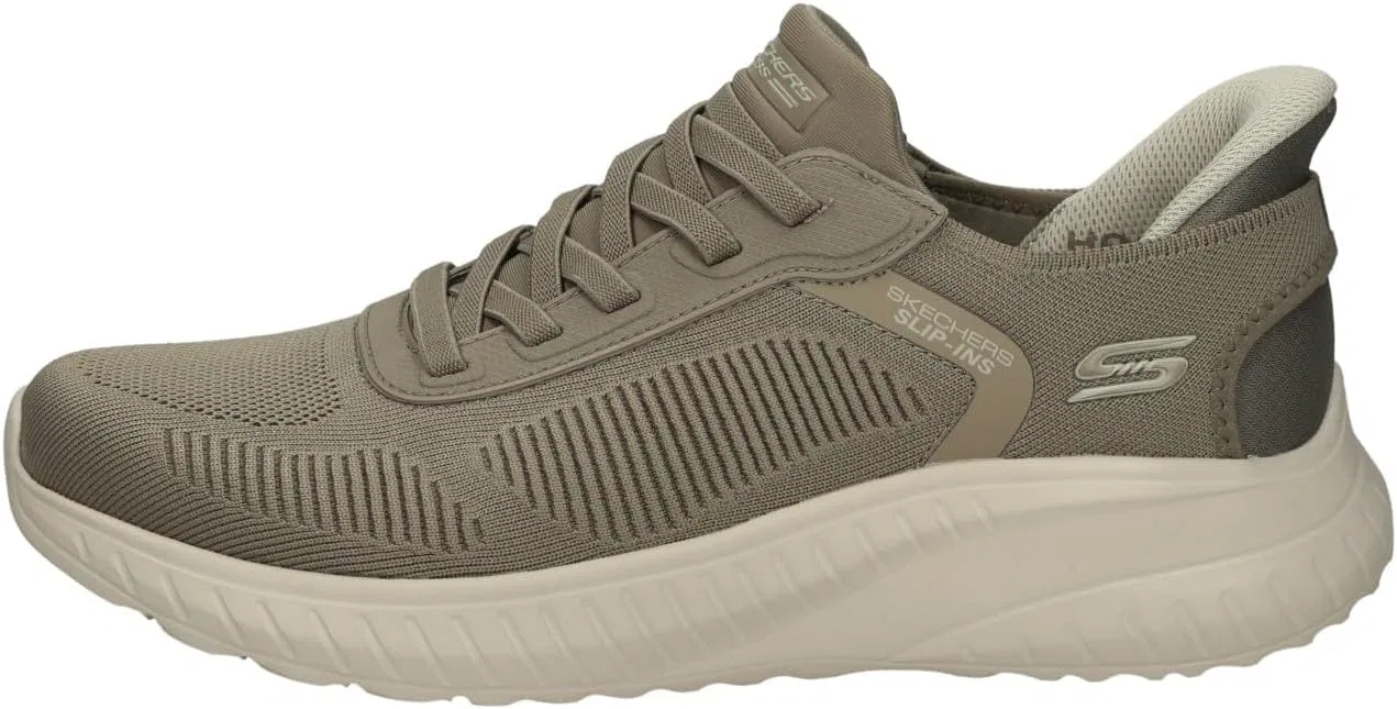 Кроссовки Skechers Bobs Squad Chaos Solid Step, размер EU 45, Brown
