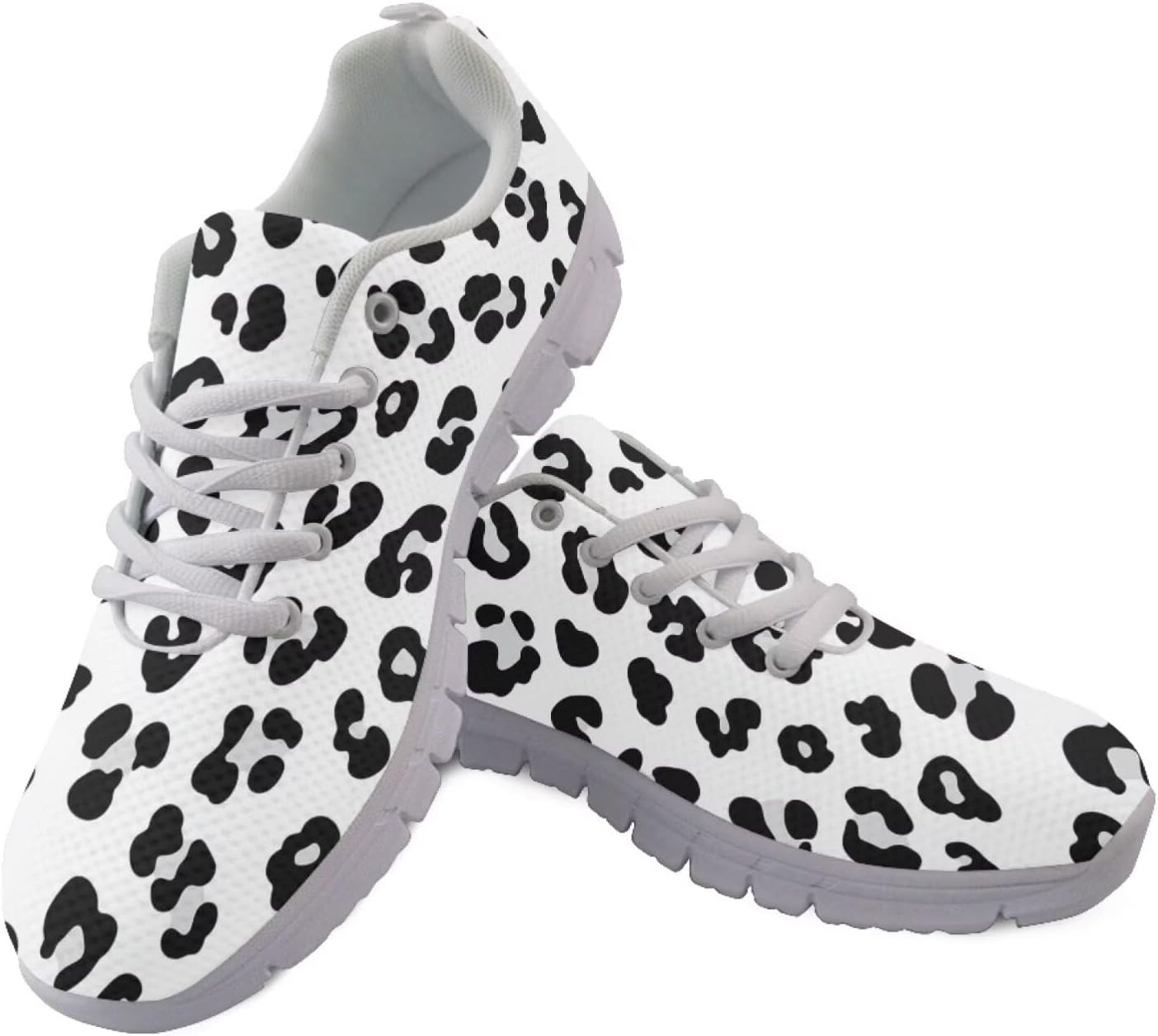 

Кроссовки для бега Jeiento унисекс, взрослые, на шнуровке, спортивная обувь для женщин и мужчин, для ходьбы и джоггинга, с нескользящей подошвой, легкие, с сеткой, для спортзала и атлетики, белый