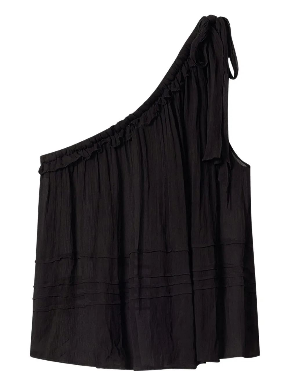 

Блузка Loeva на одно плечо Marant Étoile, черный