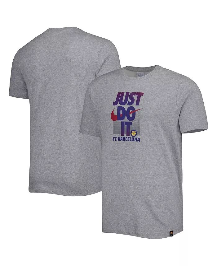 

Мужская серая футболка Barcelona Just Do It Nike