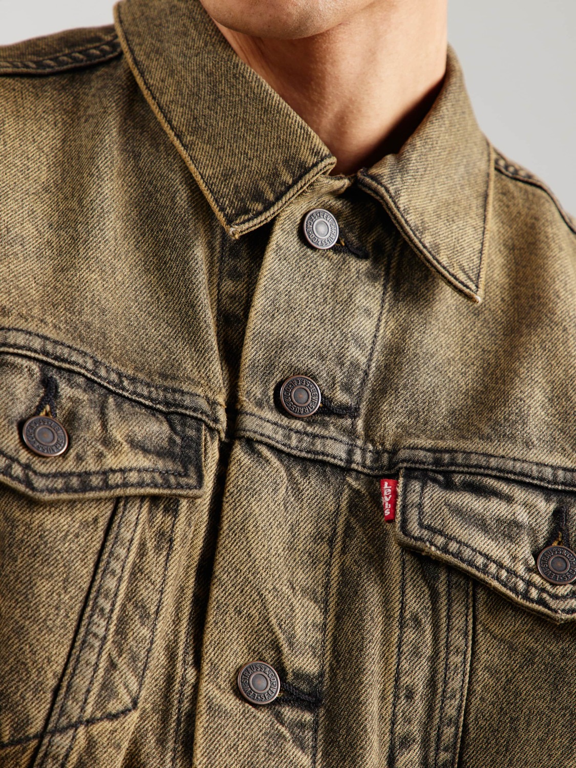 LEVI'S  Куртка межсезонная 'Trucker Jacket' в цвете сепия — фото 2