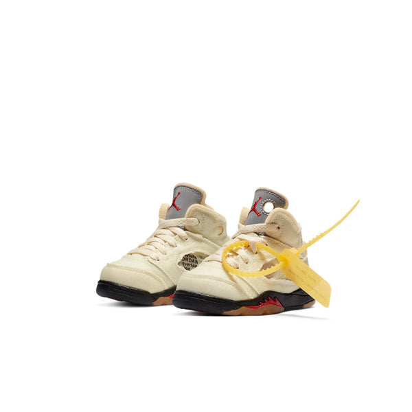 Кроссовки 5 x off-white retro sp 'sail' Air Jordan, мультиколор — фото 2