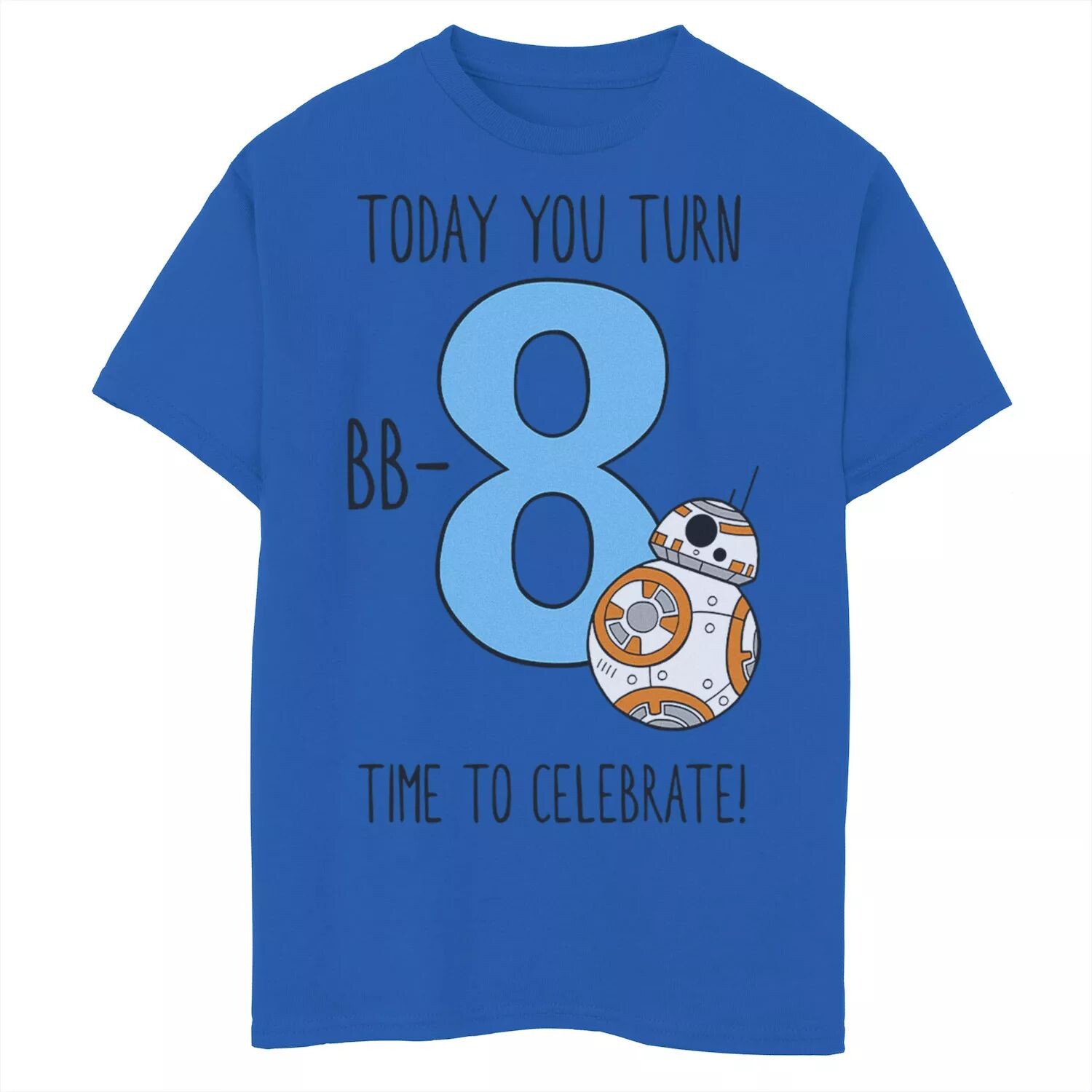 

Футболка с рисунком «Звездные войны BB-8th» для мальчиков 8–20 лет Star Wars