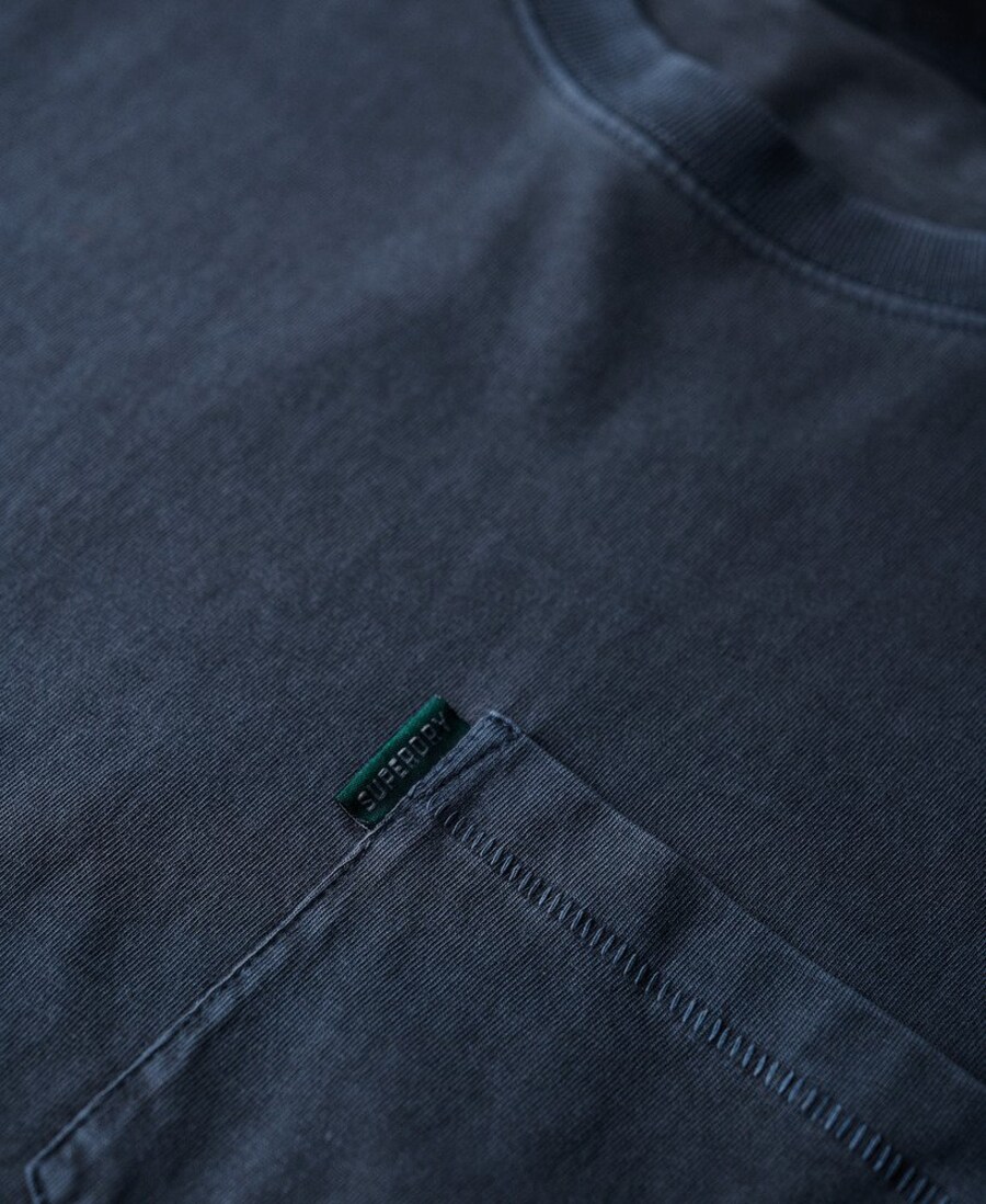 Рубашка Superdry, морской синий — фото 4