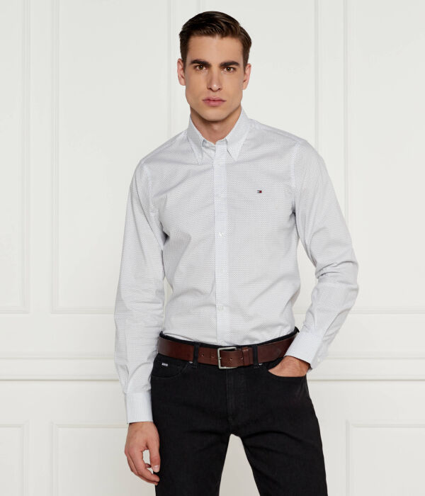 

Рубашка мужская Tommy Hilfiger из органического хлопка, белый