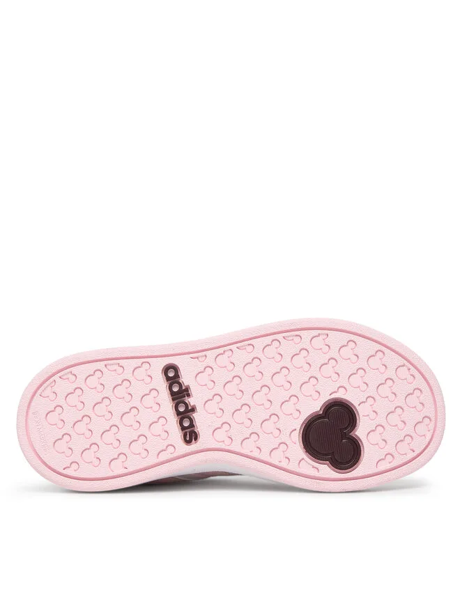 Adidas Кроссовки Grand Court Minnie El K JR8134 белые — фото 4