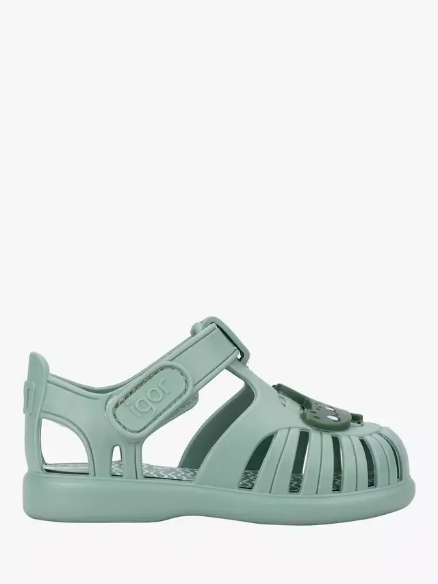 Детские сандалии Tobby Crocodile Jelly Sandals, цвет матча IGOR — фото 2