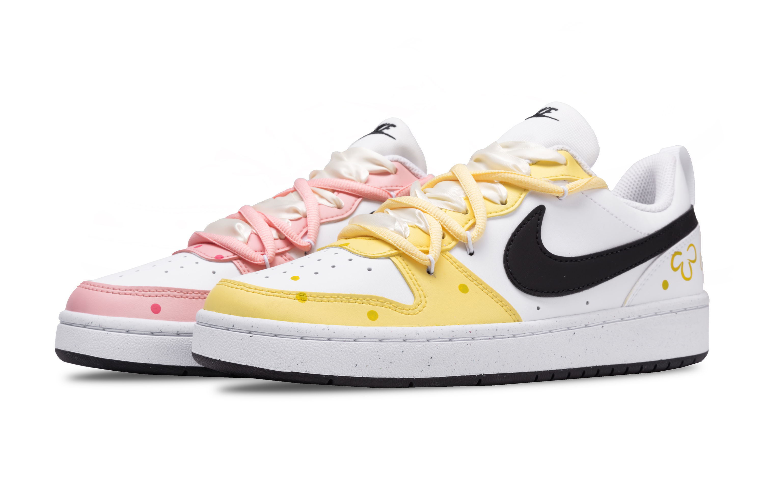 

Кроссовки для скейтбординга Air Force 1 Wild, низкие, унисекс Nike, желтый/розовый