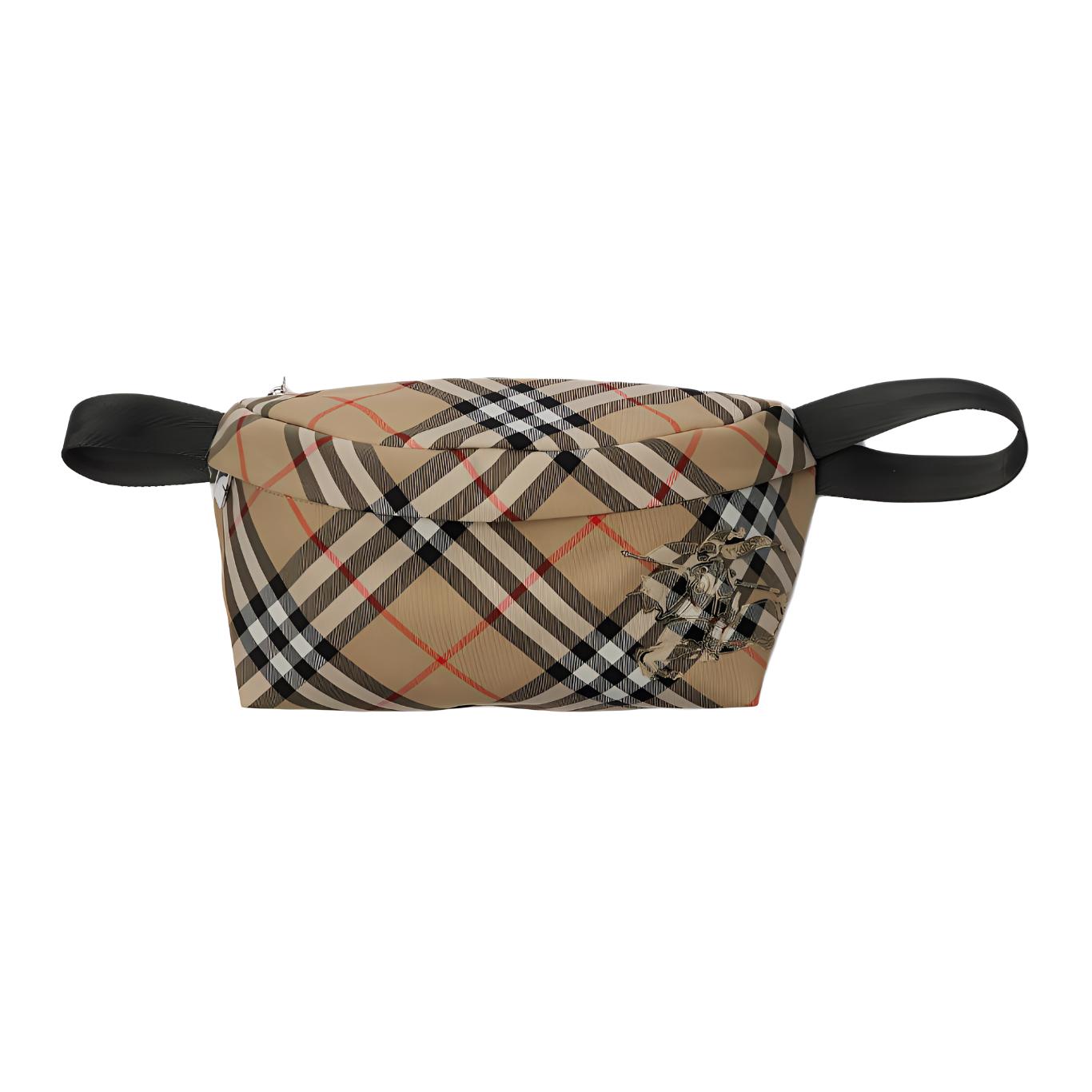 

Burberry Полиэстеровый поясной мешок мужской песочный