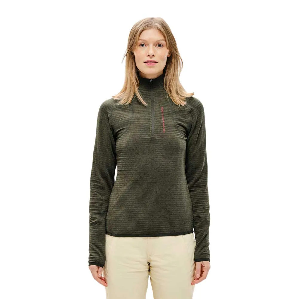 

Флис The Mountain Studio Light tech half zip, зеленый