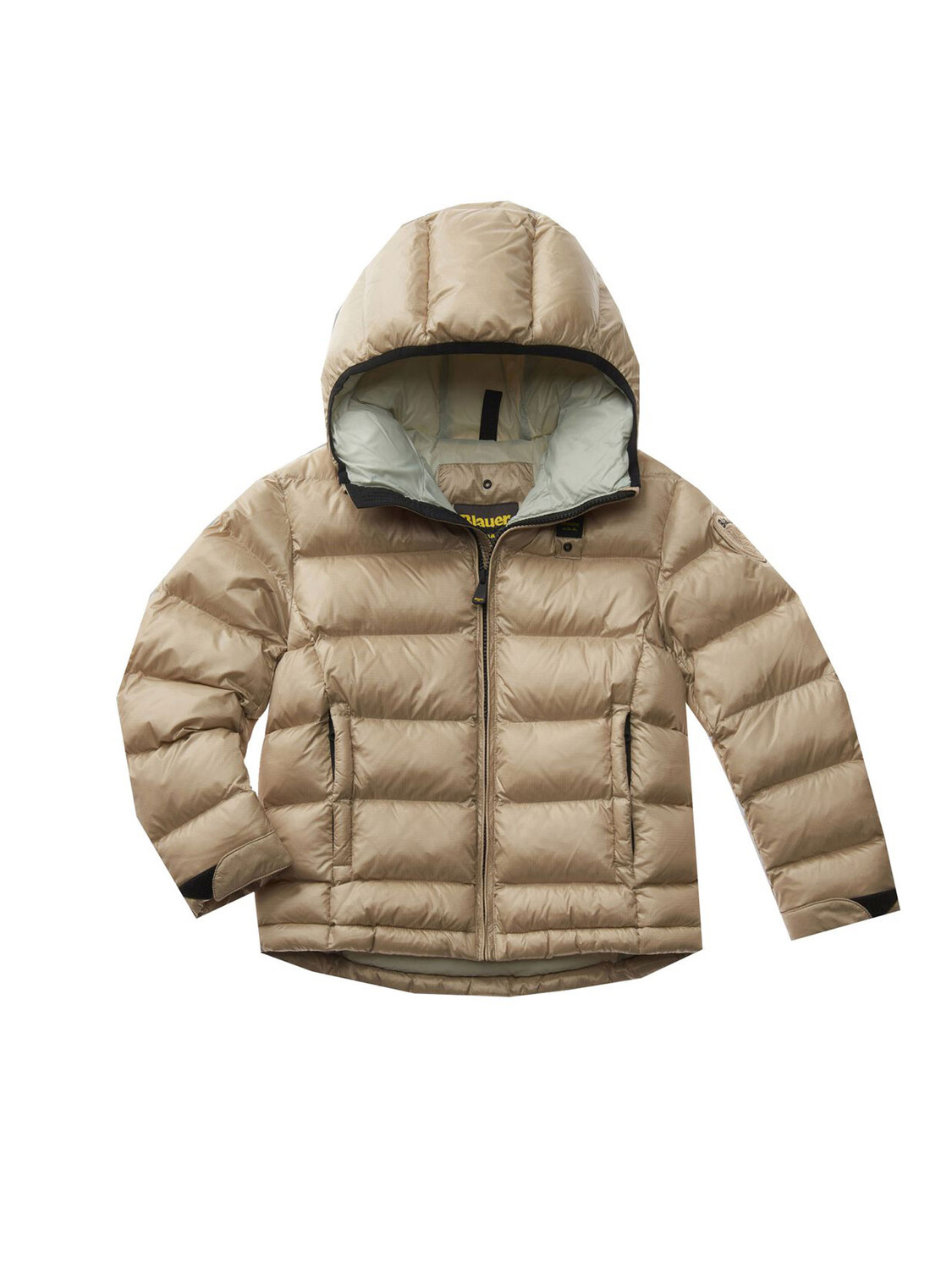 

Пуховик piumino ansel per bambini Blauer, бежевый