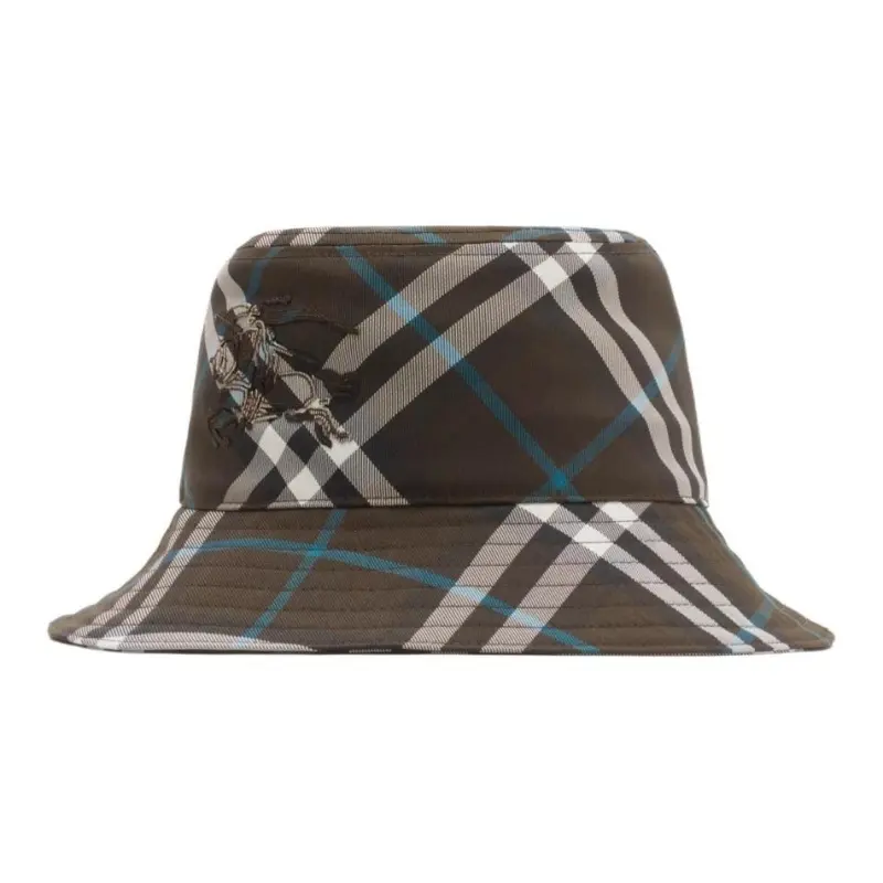

Ковшовая шляпа с принтом в клетку Ekd Burberry, коричневый