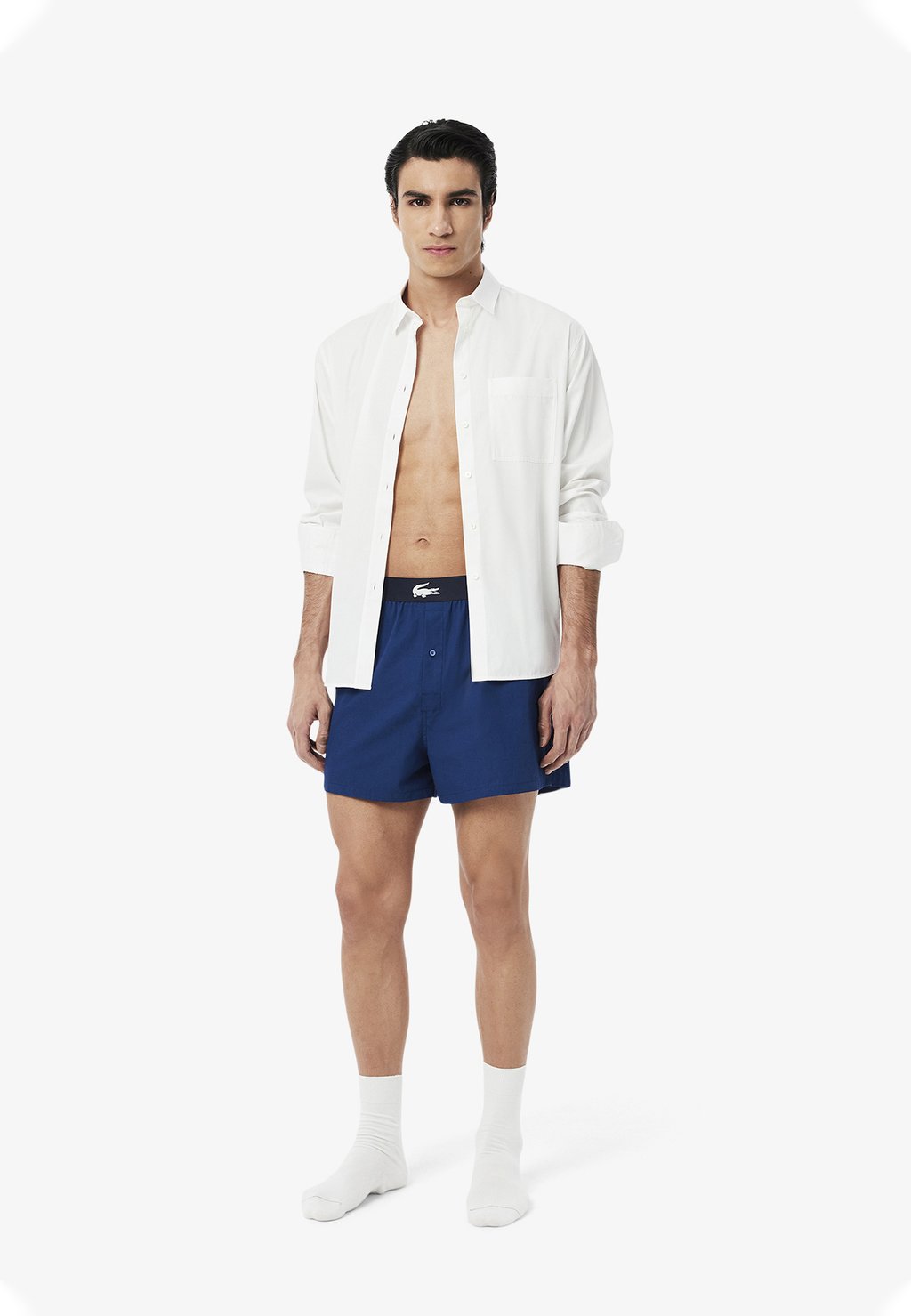 

Шорты-боксеры Lacoste, темно-синий