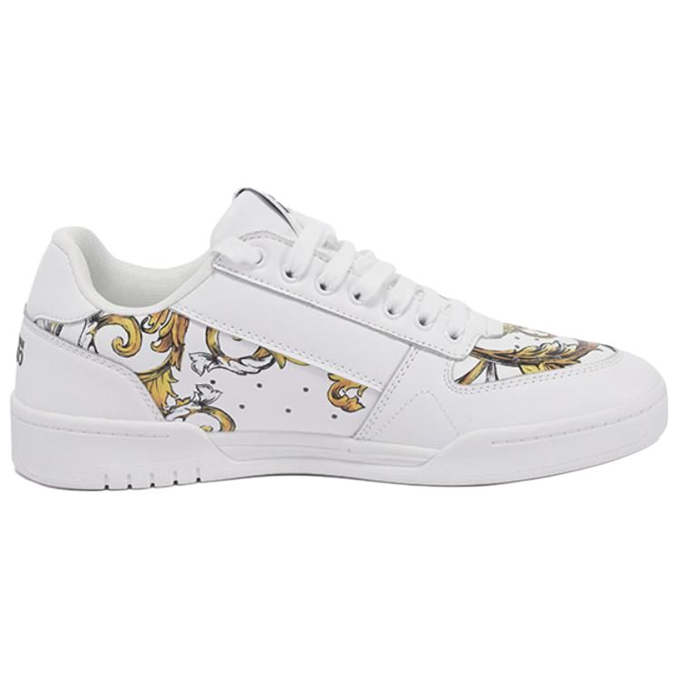 VERSACE JEANS COUTURE Бруклин лоу топ скейтборд кроссовки мужские белые, цвет White — фото 2