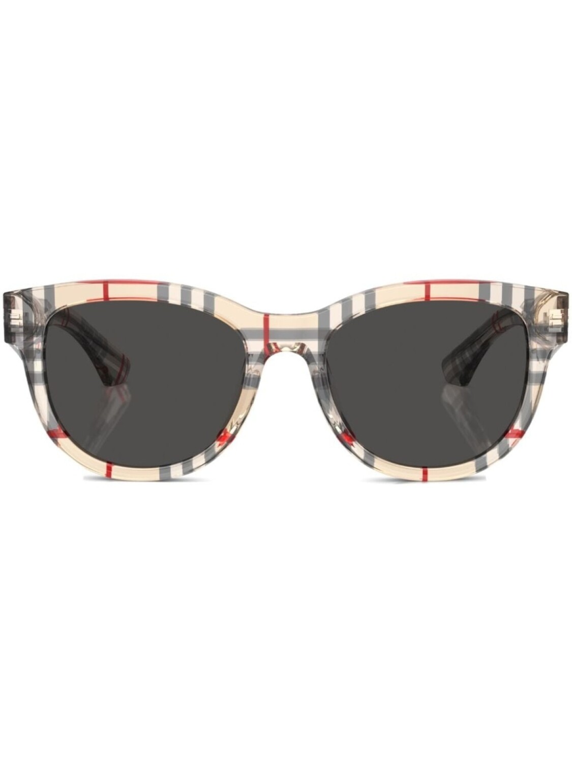 

Burberry Eyewear солнцезащитные очки в оправе панто с узором Vintage Check, нейтральный цвет