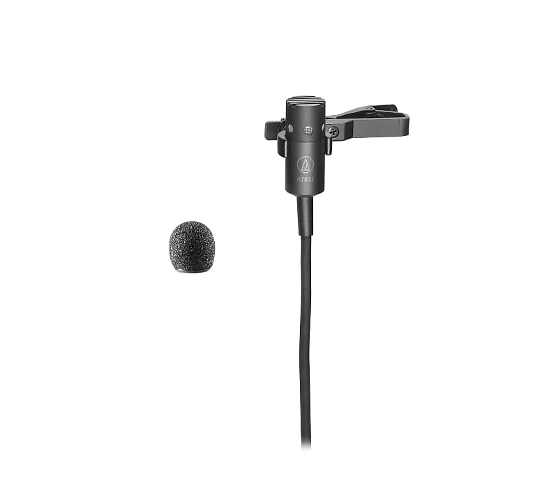 

Конденсаторный петличный микрофон Audio-Technica AT831C Cardioid Lavalier Condenser Microphone
