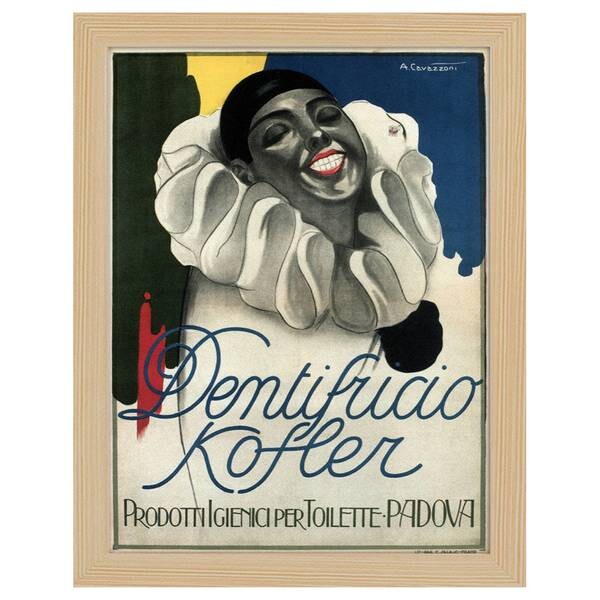 

Рамка для фотографий LegendArte Poster Dentifricio Kofler цвет eiche