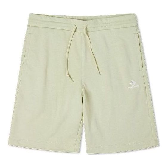 

Шорты go to embroidered star chevron standard-fit fleece shorts 'green' Converse, зеленый