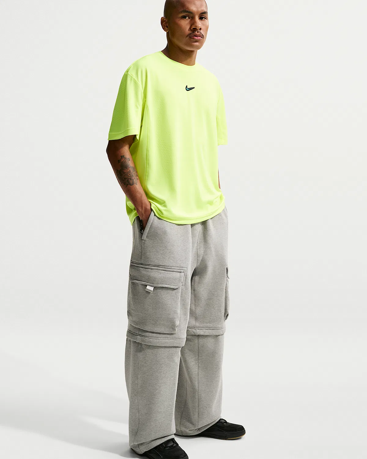 Штаны карго Nike SB Ishod, Dark Grey Heather — фото 4