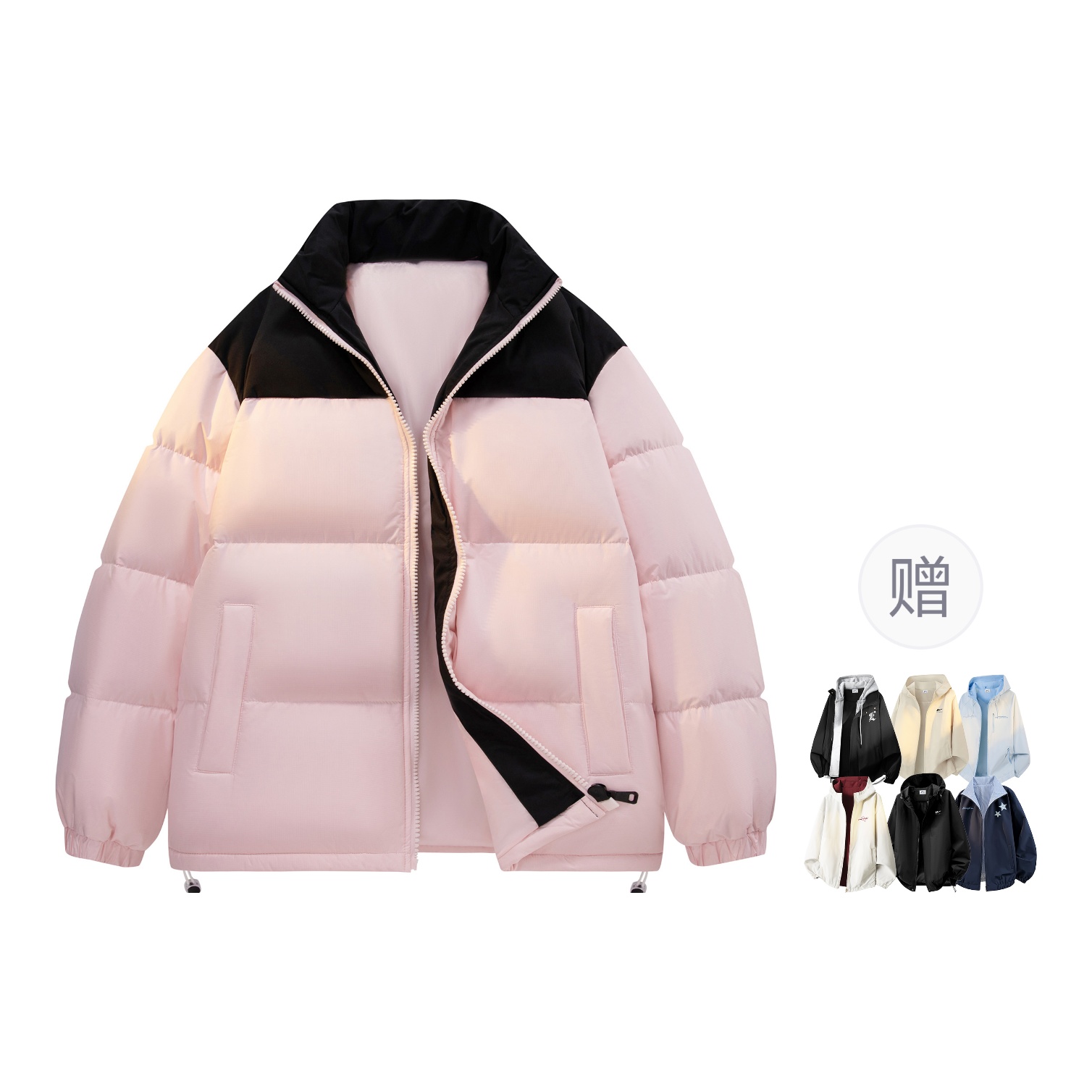 

Куртка пуховая Huichao Riding The Wind Collection для женщин WARRIOR, розовый[comes with random jacket]