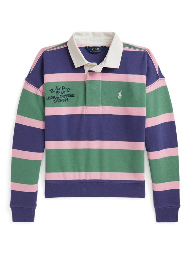 

Детский вязаный поло свитшот Ralph Lauren, Fairway Stripe