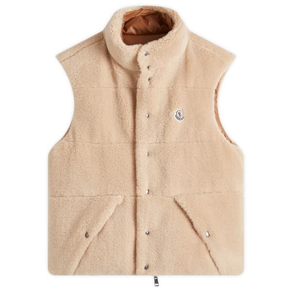 

Жилет Colbricon Teddy из флиса Moncler, коричневый