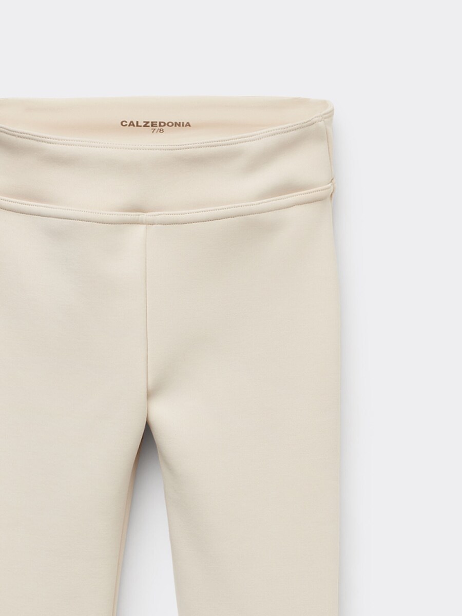 Леггинсы CALZEDONIA Skinny Leggings THERMO, бежевый — фото 3