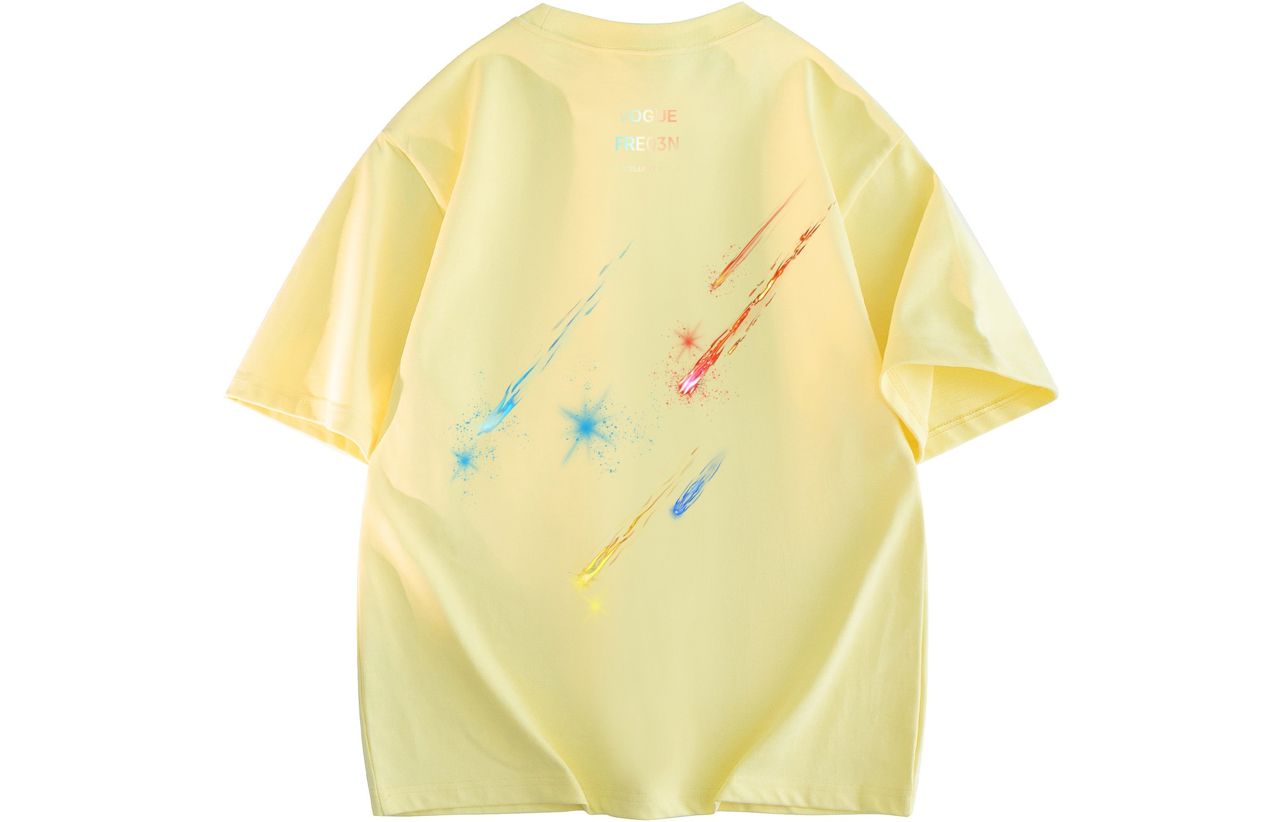 

Футболка унисекс FREO3N, Black+Lemon