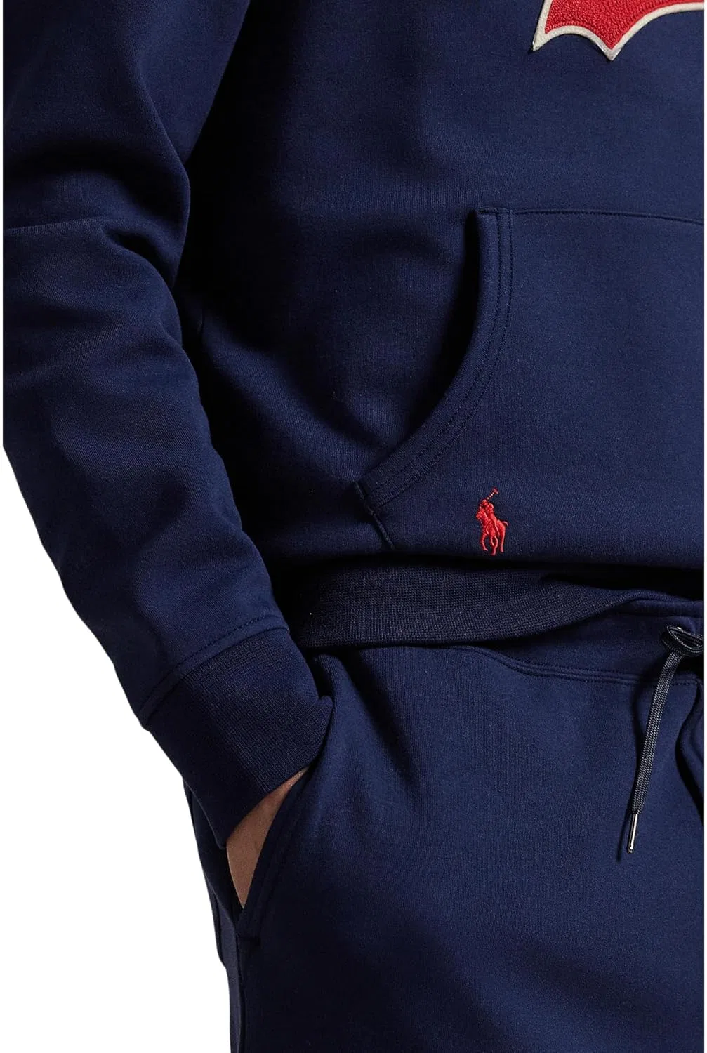 Мужская толстовка на молнии из двойной вязки POLO RALPH LAUREN, Cruise Navy — фото 3